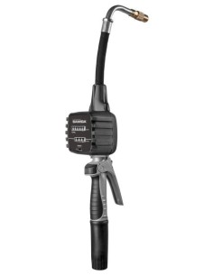 PISTOLA CONTADORA MECÁNICA ENGRANAJE OVAL MC30 OG, 30 L/MIN, LITROS, EXTENSIÓN FLEXIBLE 90°, MANUAL 1/4 VUELTA