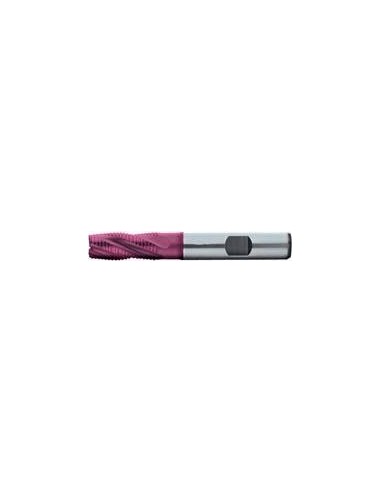 Fresa desbastar corta HSSDIN844 HSSE-PM TiALN NR 16mm