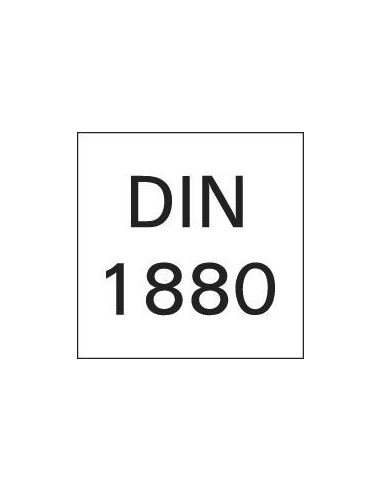 Fresa cilíndrica frontal DIN1880 HSSCo8 tipoNR TiALN40x32mm