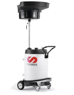 RECUPERADOR PARA ACEITE USADO DE GRAVEDAD CON DESCARGA POR PRESSURIZACIÓN, 100 L
