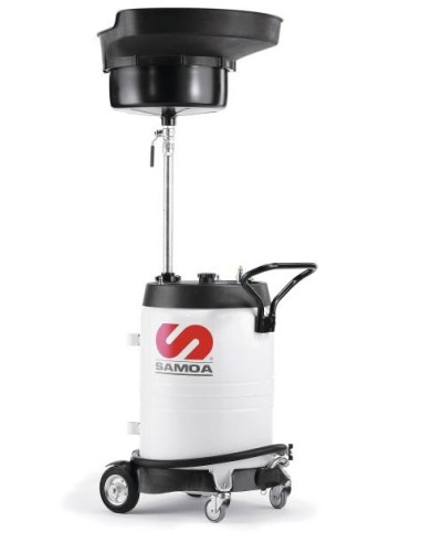 RECUPERADOR PARA ACEITE USADO DE GRAVEDAD CON DESCARGA POR PRESSURIZACIÓN, 100 L