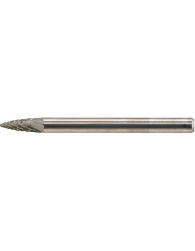 Fresa pequeña c/ mango forma arco ojival 0307 C 3mm 3x7mm