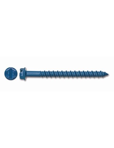 DWT1400250 - Tornillos azules con cabeza hexagonalTapper-Pro - Perma-Seal  Long 70