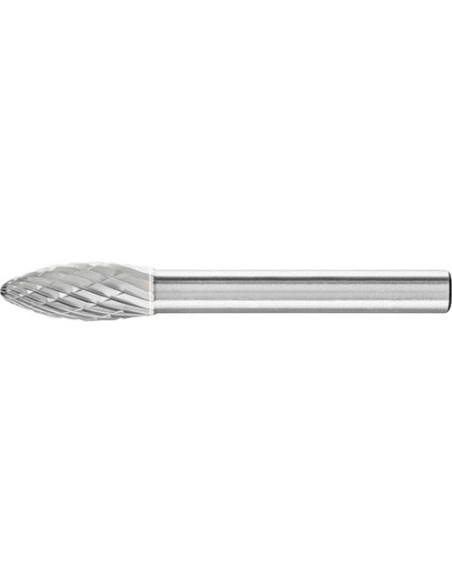 Fresa con mango MD forma llama B 0820 3PLUS 6mm 8x20mm Pferd