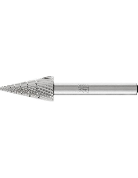 Fresa c/ mango HSS f. cónica apuntada G 1225 3 6mm 12x25mm Pferd