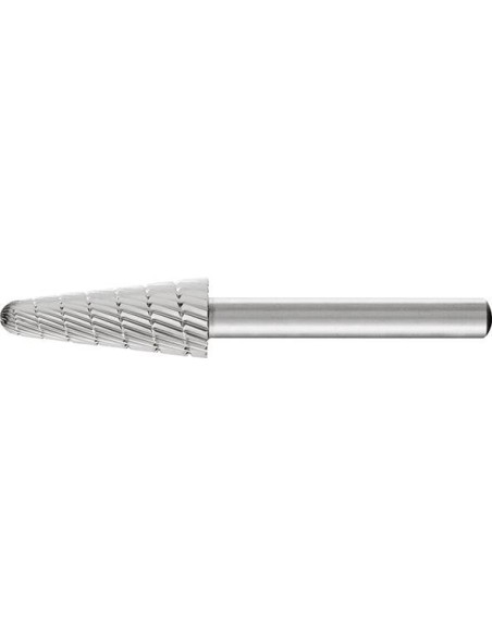 Fresa c/ mango HSS forma cono redondo L 1020 3 6mm10x20mm Pferd