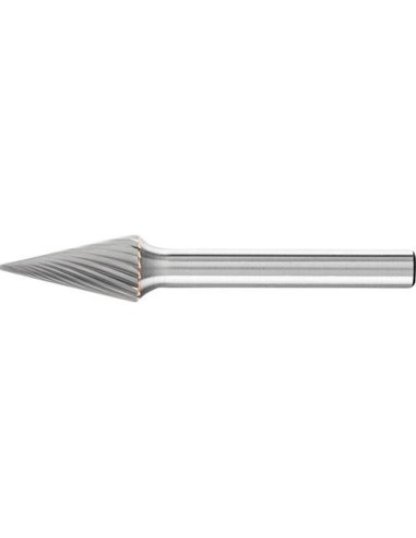 Fresa c/ mango MD forma cónica apuntada 1020 3 6mm 10x20mm Pferd