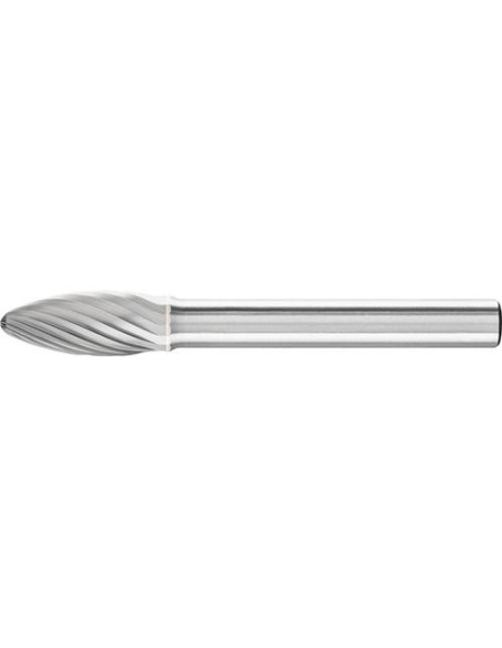 Fresa con mango MD forma llama B 0820 3 6mm 8x20mmPferd