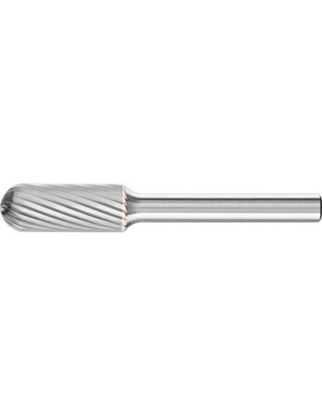Fresa c/ mango MD esferocilíndrica 1025 3 6mm 10x25mm Pferd