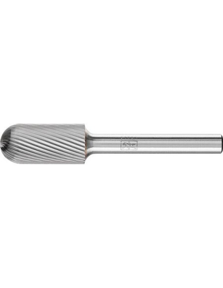 Fresa c/ mango MD esferocilíndrica 1225 5 6mm 12x25mm Pferd
