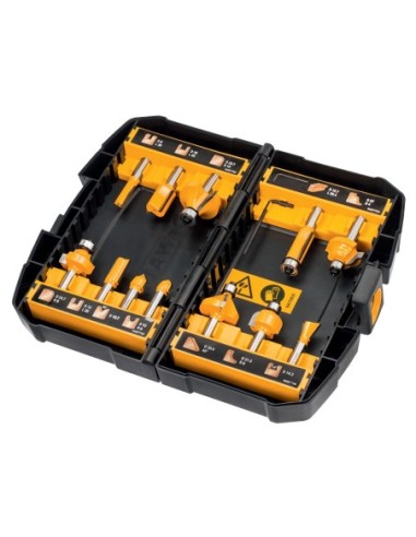 DT90016-QZ - Juego de fresado de 12 Piezas