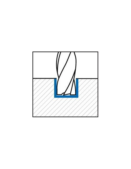 Fresa frontal MDI HPC 3,0mm Z3 HA TA-C FORMAT GT
