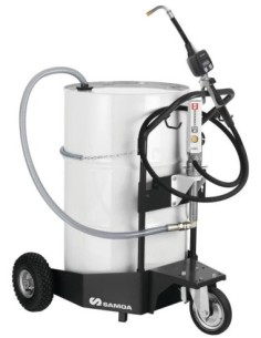 PAQUETE MÓVIL DE BOMBA NEUMÁTICA PUMPMASTER 2 - 3:1 PARA ACEITE, BIDÓN 205 L (CARRO 432814)