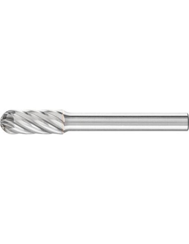 Fresa c/ mango MD esferocilíndrica 0820 inox 6mm 8x20mm Pferd