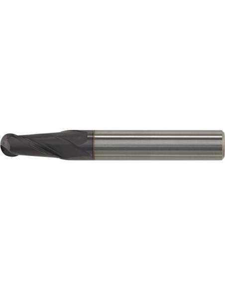 Fresa esfera DIN6527 MDI FIRE Z2 vástago HA 12mm GÜHRING