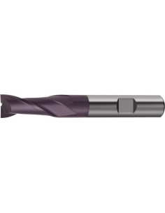 Fresa frontal larga DIN6527 VHM Z2 vástago HA11mm