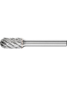 Fresa c/ mango MD esferocilíndrica 1020 STEEL 6mm 10x20mm Pferd