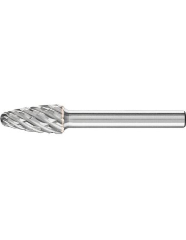 Fresa c/ mango MD arco demedio punto 1020 STEEL 6mm 10x20mm Pferd
