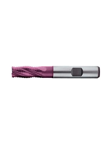 Fresa desbastar corta HSSDIN844 HSSCo8 TiALN NR 14mm &
