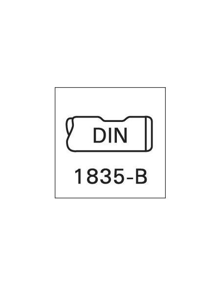 Fresa de desbastar DIN844HSSCo8 FIRE tipo NR 12mm GÜHRING