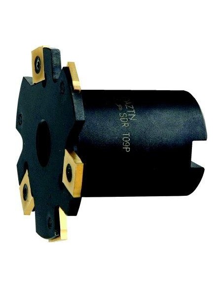 Fresa de disco con reborde Z8 D 80x6 mm