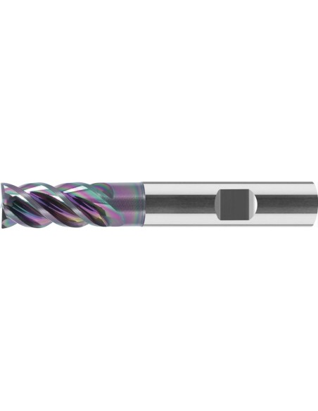 Fresa frontal MDI HPC 12,0mm Z4 HB TA-C FORMAT GT