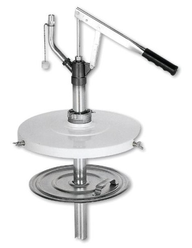 DISPENSADOR DE GRASA PARA RELLENAR BOMBAS MANUALES, BIDÓN 20 KG