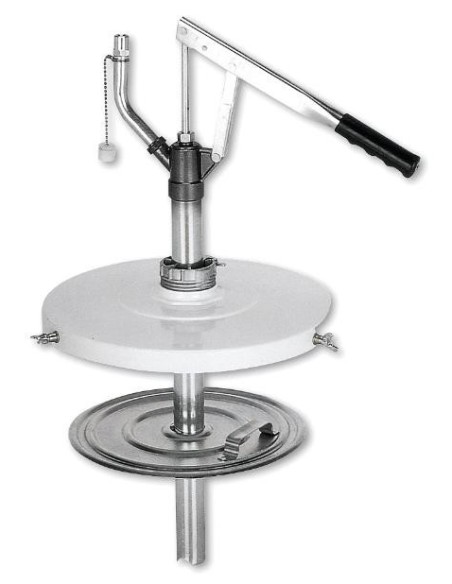 DISPENSADOR DE GRASA PARA RELLENAR BOMBAS MANUALES, BIDÓN 20 KG