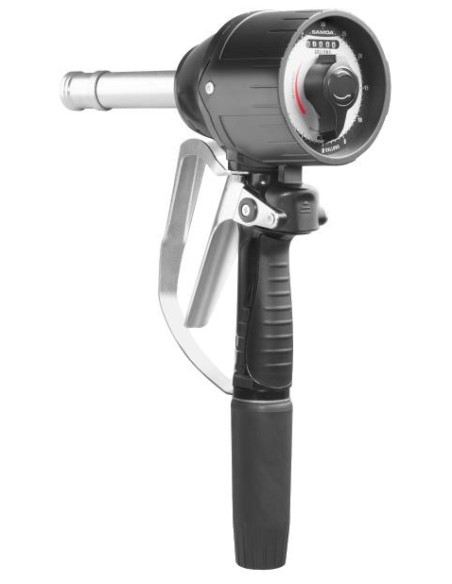 PISTOLA CONTADORA MECÁNICA PRESELECCIÓN MP30, 8 GAL/MIN, GALONES, EXTENSIÓN RÍGIDA, SEMIAUTOMÁTICA
