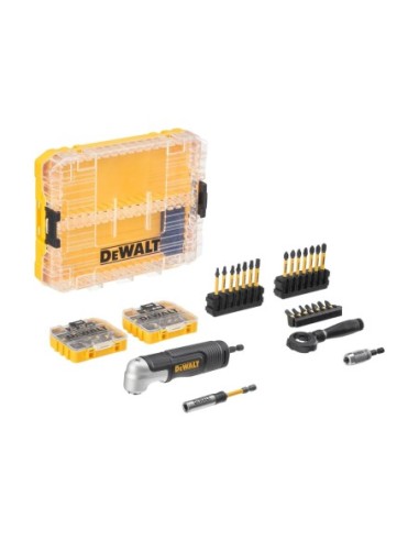 DT70775-QZ - Toughcase mediano de 80 piezas para atornillar con acoplamiento angular