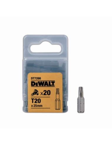 DT7266-QZ - Puntas para tornillos Torx - 25 mm longitud.