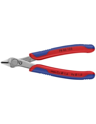 Electronic Super Knips con fundas multicomponentes 125 mm KNIPEX 78 03 125