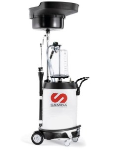 ASPIRADOR PARA ACEITE USADO COMBINADO DE SUCCIÓN Y GRAVEDAD CON PRE-CÁMARA DE VACÍO, 100 L