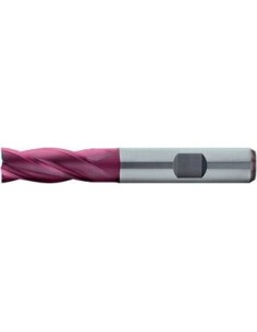 Fresa frontal crta DIN844HSSCo8 TiALN tipo N 7mm