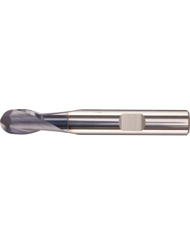 Fresa esférica corta MDI AlTiN  vástago HB 30grados MDITiALN INOX MDI TiALN 35/38grados 16mm FORTIS