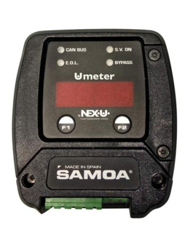 U·METER, UNIDAD VOLUMÉTRICA INTELIGENTE, ALUMINIO, 3/4