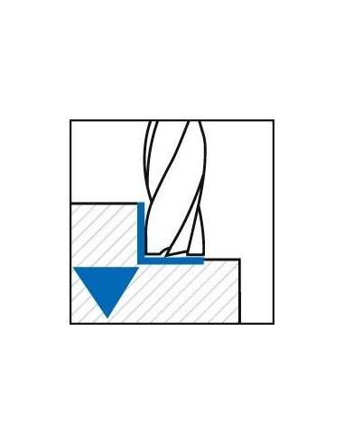 Fresa frontal extralarga WN VHM Z2 10,0mm TiAlN