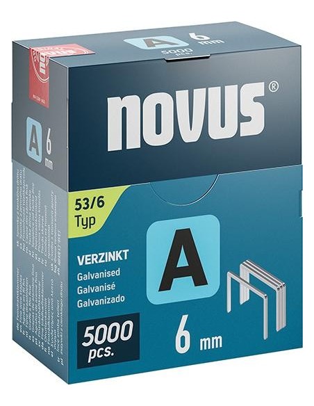 Grapa de alambre fino A tipo 53/6 mm ST Klapp-FS N U.E.  5000 unidades