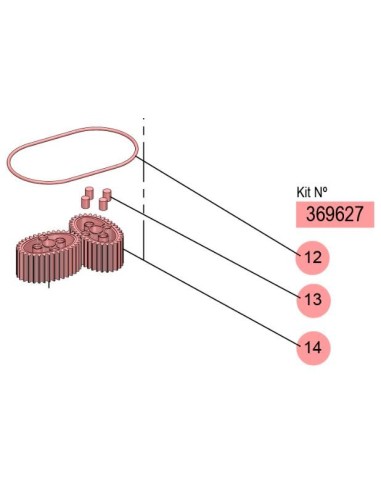 KIT ENGRANAJES U·METER (AL)