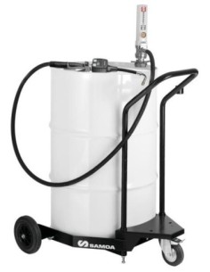 PAQUETE MÓVIL DE BOMBA NEUMÁTICA PUMPMASTER 2 - 3:1 PARA ACEITE, BIDÓN 205 L (CARRO 432000)