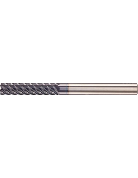 Fresa frontal extralarga MDI AlTiN  Z6 45grados 16mm FORTIS