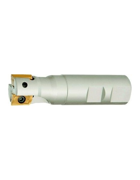 Fresa frontal 90 grados Z2 refrigeración interna D25mm para APKT16