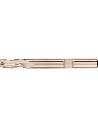 Fresa agj oblongo corta DIN844 HSSCo12 7mm
