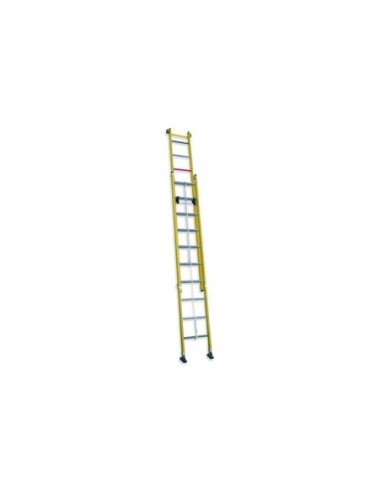 ESCALERA DOBLE EXTENSIÓN A CUERDA (TODO FIBRA) Serie TRF2C | 74-280/16 TRF2C-16x2