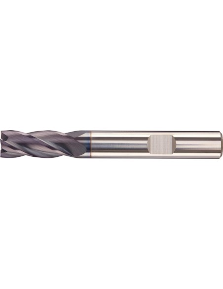 Fresa frontal, larga MDI AlTiN  Z4 30grados vástago HB 2,0mm FORTIS