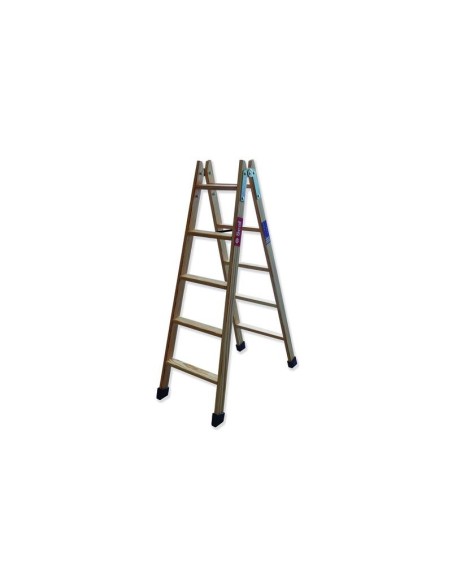 ESCALERA TIJERA DOBLE ACCESO Serie TM-DA | 74-290/11 TM-DA 11x2