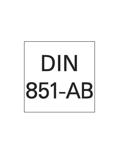 Fresa ranuras en T DIN851HSSCo5 AB 21,0x9mm