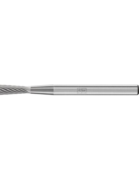 Fresa pequeña c/ mango angular 0307 5 3mm 3x7mm Pferd