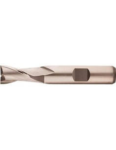 Fresa agj oblongo corta HSSCo8 DIN327 forma D 12mm