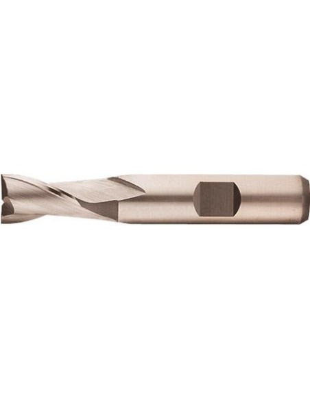 Fresa agj oblongo corta HSSCo8 DIN327 forma D 12mm